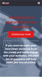 Mobile Screenshot of podcasttalentcoach.com
